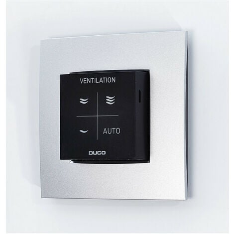 Capteur d'humidité RF/câblé noir Silent FR, Hygro Plus & Energy avec commande