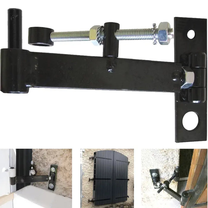 Corps de gond diamètre 25 axe 14 pour isolation maxi 160mm épaisseur