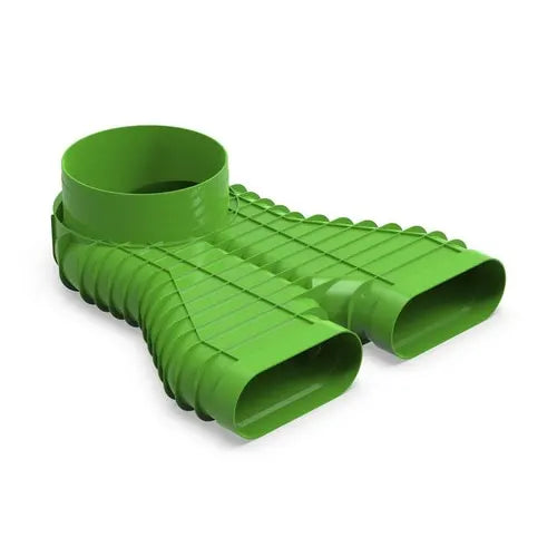 DucoFlex raccordement pour conduite ascendante D160 >2 x oval