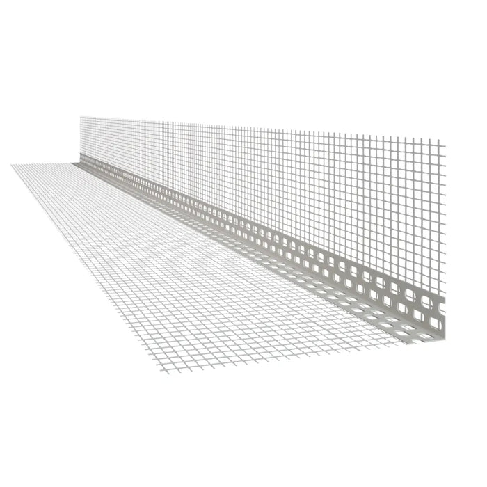 PROFIL D'ANGLE ENTOILE PVC 10x15 CM 50 PCS