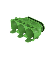 DucoFlex caisson de distribution sol et plafond 4x ovale (F) D160