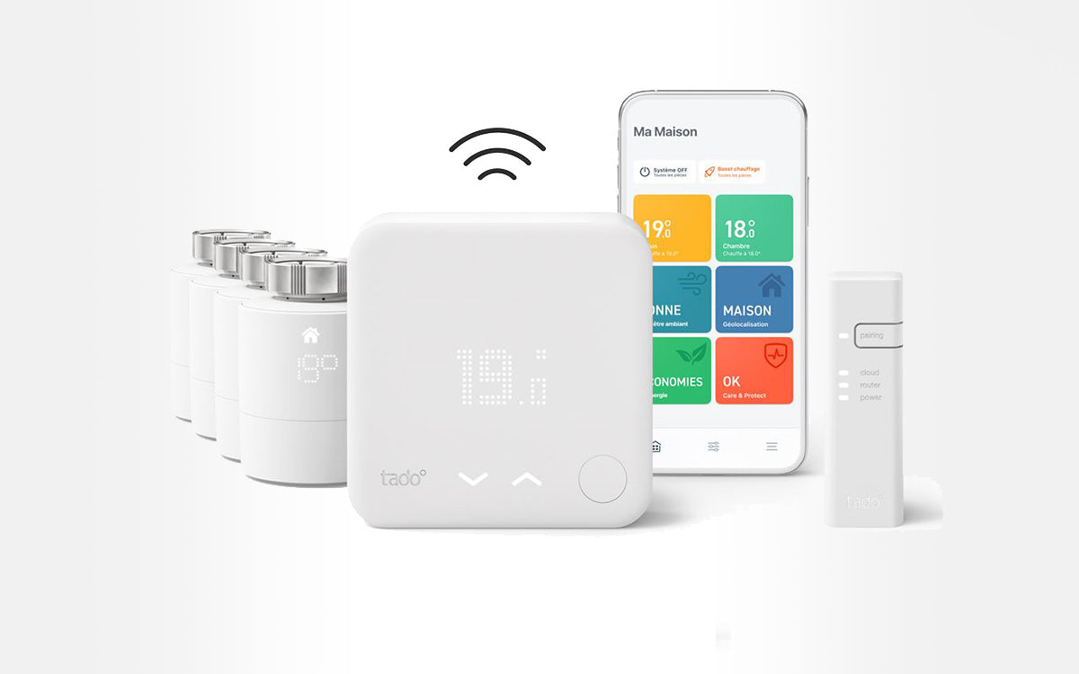 Têtes thermostatiques connectées